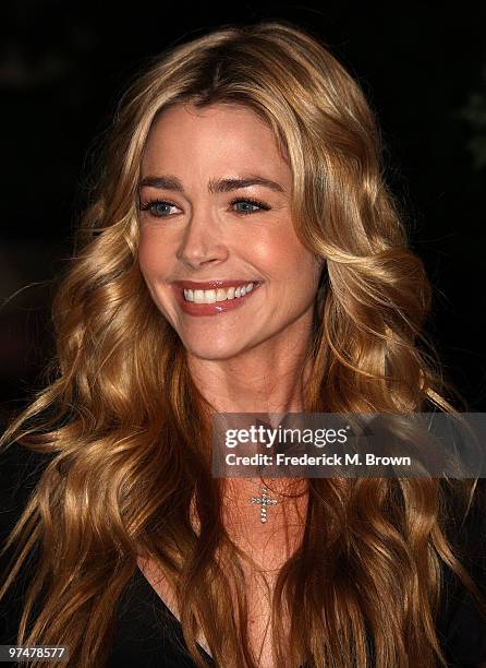 Actress Denise Richards attends the QVC Red Carpet Style event at the Four Seasons Hotel on March 5, 2010 in Beverly Hills, California.