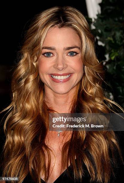 Actress Denise Richards attends the QVC Red Carpet Style event at the Four Seasons Hotel on March 5, 2010 in Beverly Hills, California.