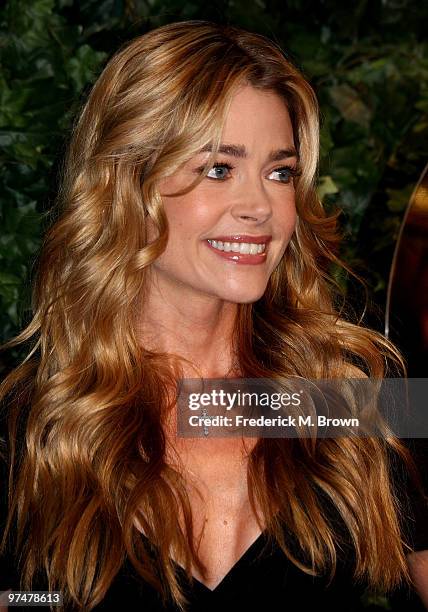 Actress Denise Richards attends the QVC Red Carpet Style event at the Four Seasons Hotel on March 5, 2010 in Beverly Hills, California.