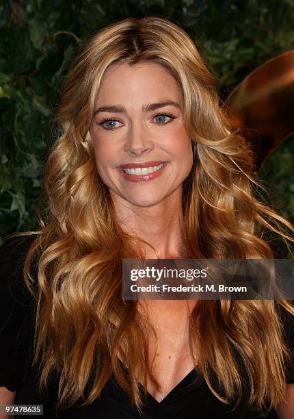 Actress Denise Richards attends the QVC Red Carpet Style event at the Four Seasons Hotel on March 5, 2010 in Beverly Hills, California.