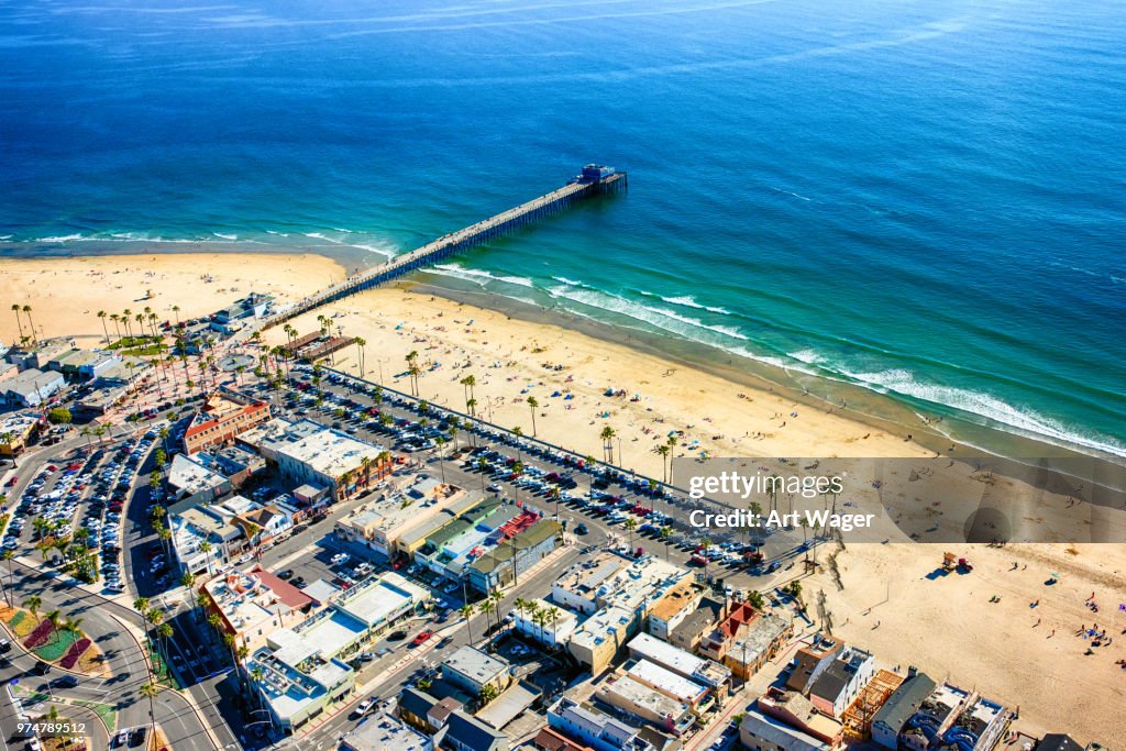 Newport Beach California from Above