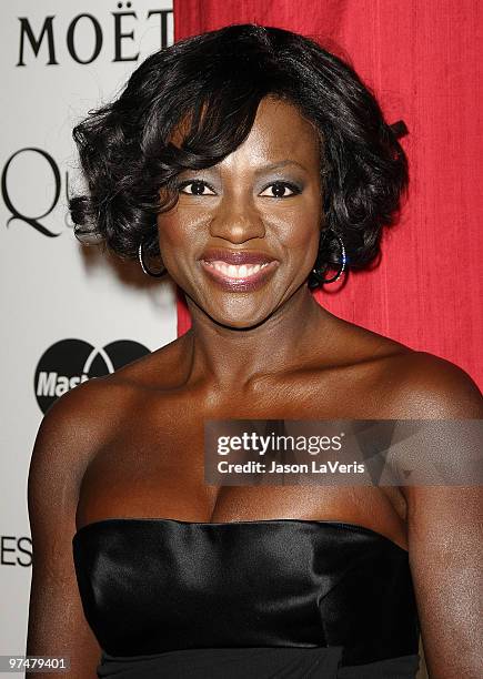 Actress Viola Davis attends the 3rd annual Essence Black Women In Hollywood luncheon at Beverly Hills Hotel on March 4, 2010 in Beverly Hills,...