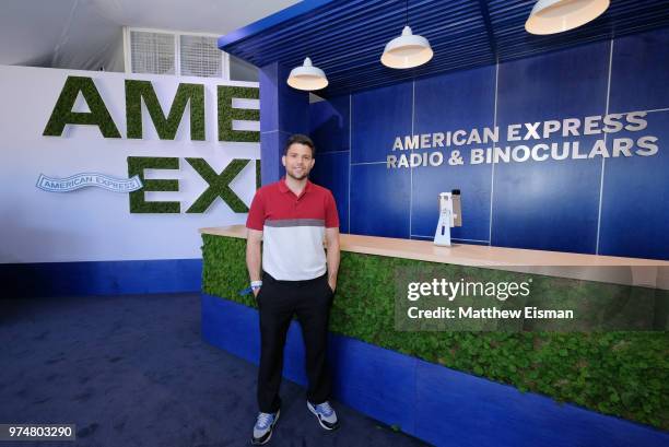 Actor Jerry Ferrara at Fan Services Hosted by American Express at the 2018 U.S. Open at Shinnecock Hills Golf Club on June 14, 2018 in Southampton,...