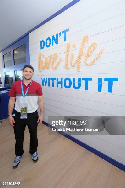Actor Jerry Ferrara at the American Express Card Member Club at the 2018 U.S. Open at Shinnecock Hills Golf Club on June 14, 2018 in Southampton, New...