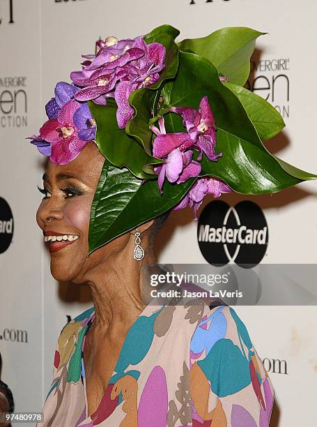 Actress Cicely Tyson attends the 3rd annual Essence Black Women In Hollywood luncheon at Beverly Hills Hotel on March 4, 2010 in Beverly Hills,...