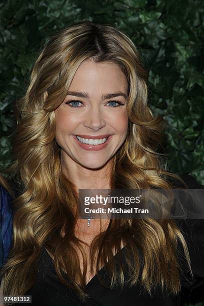 Denise Richards arrives to the QVC Celebrates Red Carpet Style held at Four Seasons Hotel on March 5, 2010 in Beverly Hills, California.