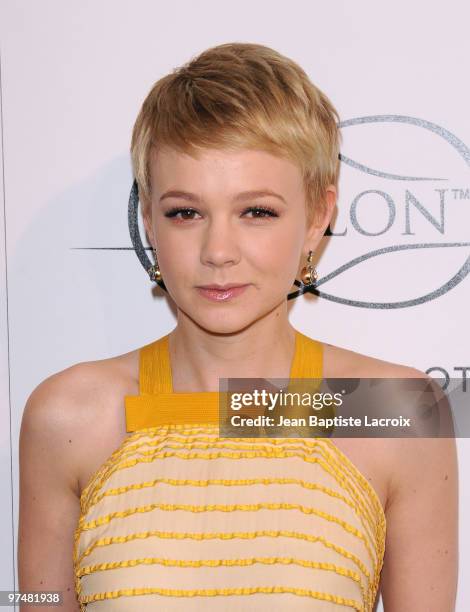 Carey Mulligan arrives at the Diamond Information Center luncheon honoring Carey Mulligan's Academy Award nomination at Chateau Marmont on March 5,...
