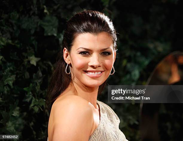 Ali Landry arrives to the QVC Celebrates Red Carpet Style held at Four Seasons Hotel on March 5, 2010 in Beverly Hills, California.