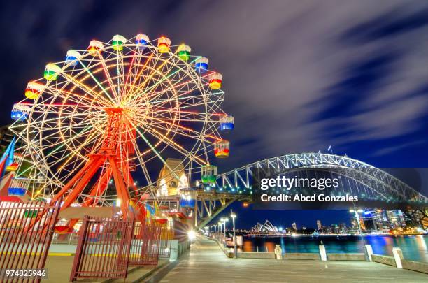 luna park - abcd stock pictures, royalty-free photos & images