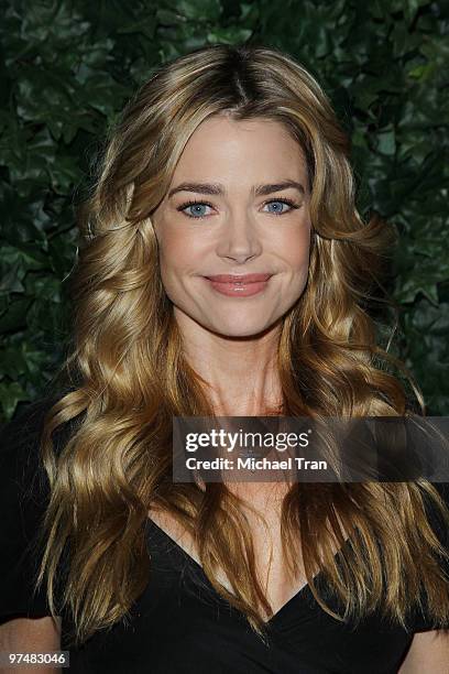 Denise Richards arrives to the QVC Celebrates Red Carpet Style held at Four Seasons Hotel on March 5, 2010 in Beverly Hills, California.