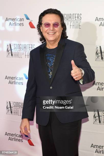 Rudy Perez attends the Songwriters Hall of Fame 49th Annual Induction and Awards Dinner at New York Marriott Marquis Hotel on June 14, 2018 in New...