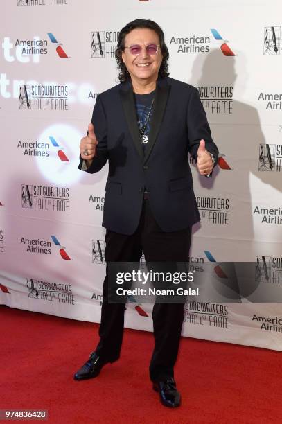 Rudy Perez attends the Songwriters Hall of Fame 49th Annual Induction and Awards Dinner at New York Marriott Marquis Hotel on June 14, 2018 in New...