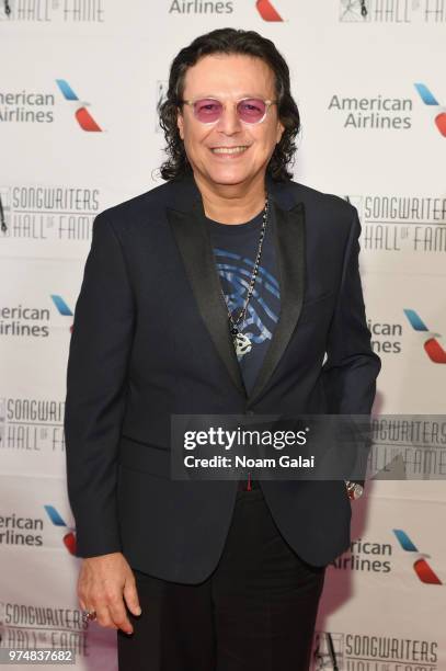 Rudy Perez attends the Songwriters Hall of Fame 49th Annual Induction and Awards Dinner at New York Marriott Marquis Hotel on June 14, 2018 in New...