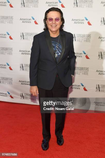 Rudy Perez attends the Songwriters Hall of Fame 49th Annual Induction and Awards Dinner at New York Marriott Marquis Hotel on June 14, 2018 in New...