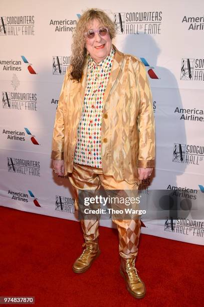 Songwriters Hall of Fame Inductee Allee Willis attends the Songwriters Hall of Fame 49th Annual Induction and Awards Dinner at New York Marriott...