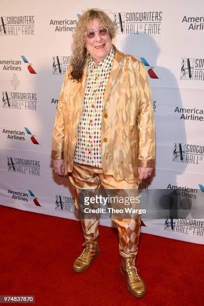 Songwriters Hall of Fame Inductee Allee Willis attends the Songwriters Hall of Fame 49th Annual Induction and Awards Dinner at New York Marriott...