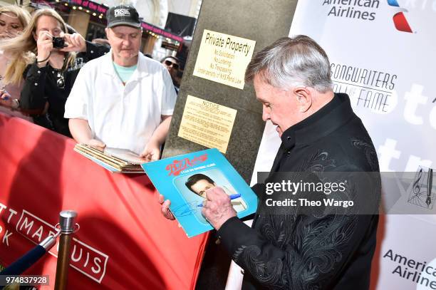 Songwriters Hall of Fame Inductee Bill Anderson attends the Songwriters Hall of Fame 49th Annual Induction and Awards Dinner at New York Marriott...