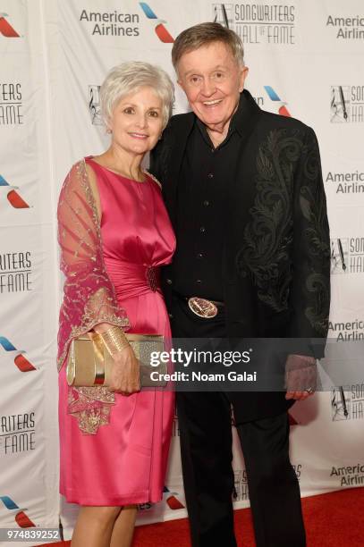 Bette Anderson and Songwriters Hall of Fame Inductee Bill Anderson attends the Songwriters Hall of Fame 49th Annual Induction and Awards Dinner at...