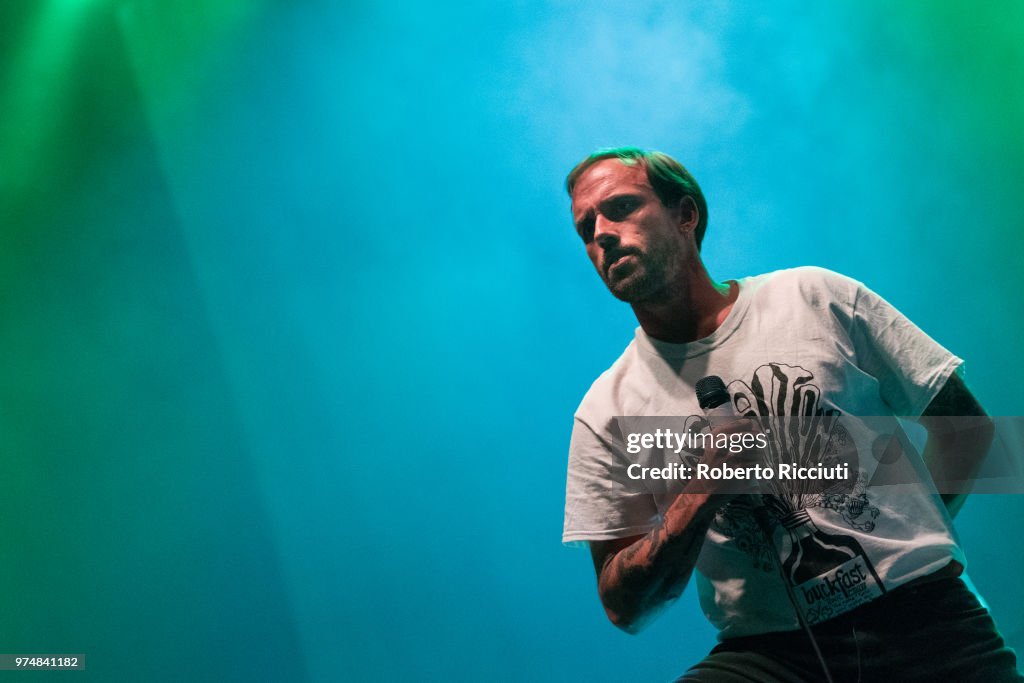 Future Islands Perform At Usher Hall, Edinburgh