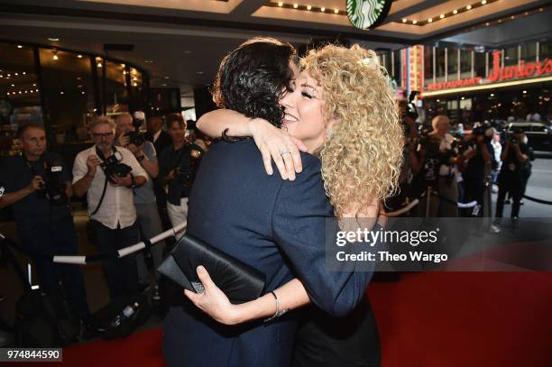 Rudy Perez and Erika Ender attend the Songwriters Hall of Fame 49th Annual Induction and Awards Dinner at New York Marriott Marquis Hotel on June 14,...