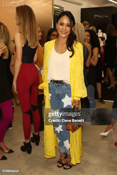 Vicky Lee attends the Lucas Hugh launch party on June 14, 2018 in London, England.