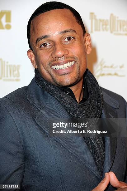Actor Hill Harper arrives at OK! Magazine's annual pre-Oscar bash on March 5, 2010 in Los Angeles, California.