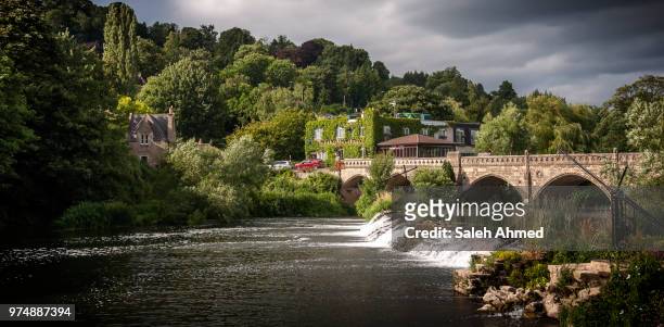 the old mill hotel, river avon - avon river stock pictures, royalty-free photos & images