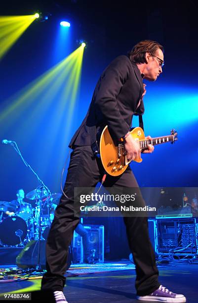 Joe Bonamassa performs at The Moore Theater on March 5, 2010 in Seattle, Washington.