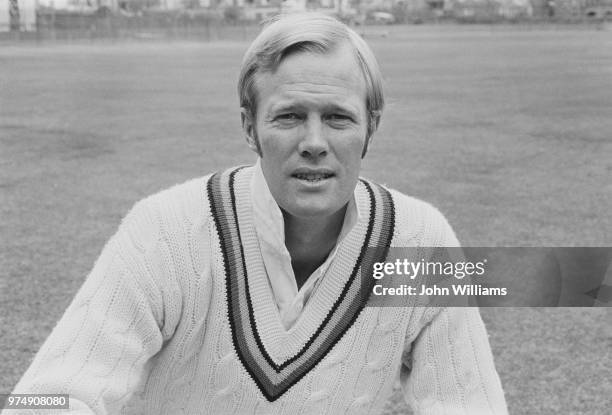 South African cricket player Tony Greig of Sussex County Cricket Club, UK, 8th May 1973.