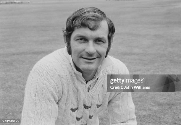 British cricket player Roger Prideaux of Sussex County Cricket Club, UK, 8th May 1973.