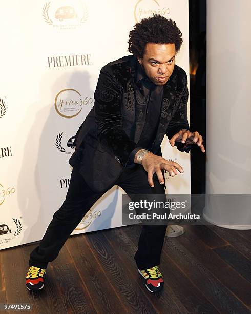 Musician Eric Lewis arrives The Golden Trailer Awards at Andaz Hotel on March 5, 2010 in West Hollywood, California.