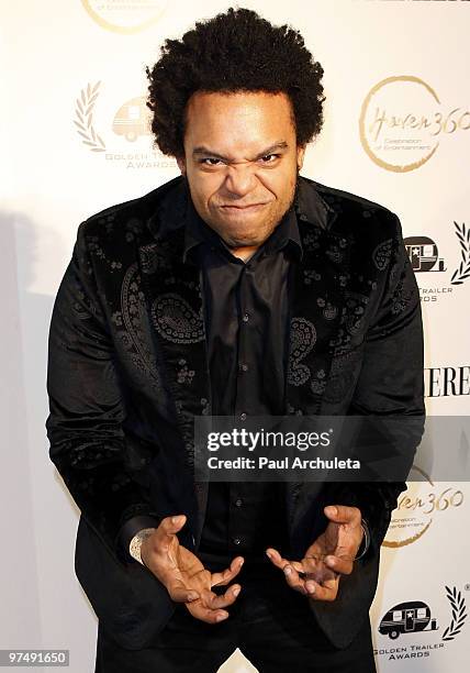 Musician Eric Lewis arrives The Golden Trailer Awards at Andaz Hotel on March 5, 2010 in West Hollywood, California.