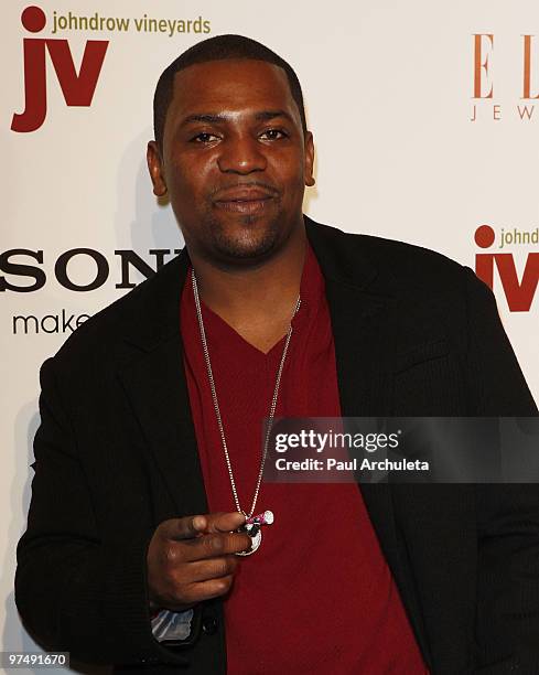 Actor Mekhi Phifer arrives at The Golden Trailer Awards at Andaz Hotel on March 5, 2010 in West Hollywood, California.