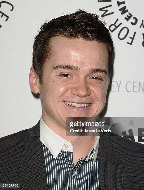 Actor Dan Byrd attends the "Cougar Town" event at the 27th Annual PaleyFest at Saban Theatre on March 5, 2010 in Beverly Hills, California.