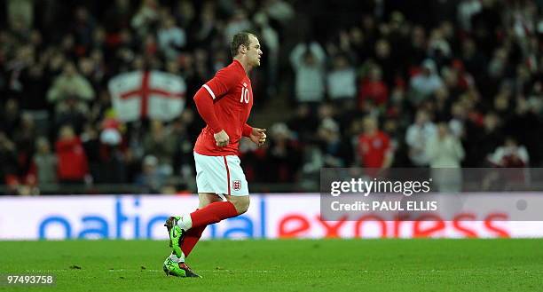 File picture shows England's Wayne Rooney during their friendly international football match against Egypt at Wembley Stadium in London, England on...