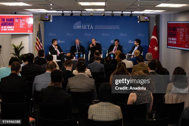 Mark Perry , Author and Foreign Policy Analyst, James Jeffrey , former US Ambassador to Turkey, Kadir Ustun , Executive Director of SETA DC, Kilic...