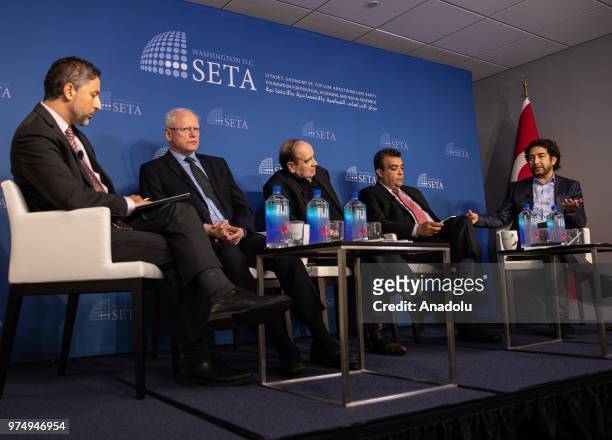 Mark Perry , Author and Foreign Policy Analyst, James Jeffrey , former US Ambassador to Turkey, Kadir Ustun , Executive Director of SETA DC, Kilic...