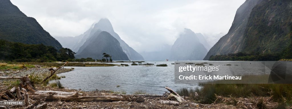 Milford Sound fjord, South Island, New Zealand