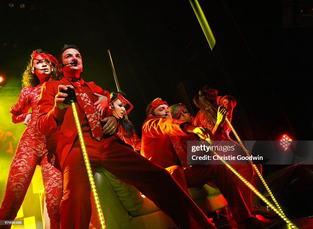 Peter Andre Performs At Indigo, The O2 Arena