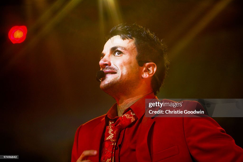 Peter Andre Performs At Indigo, The O2 Arena