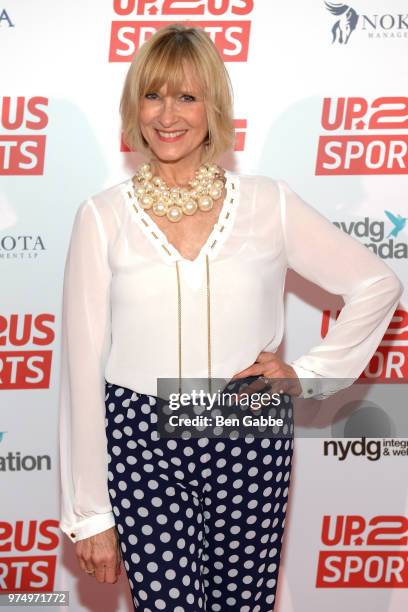 Former Olympic Figure Skater Jojo Starbuck attends the 2018 Up2Us Sports Gala celebrating Service Through Sports at Guastavino's on June 14, 2018 in...