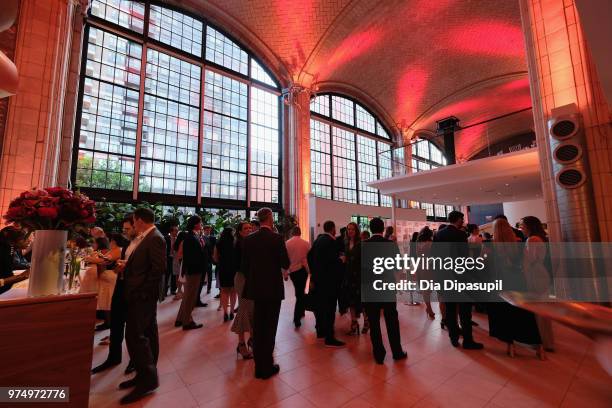 Guests attend the 2018 Up2Us Sports Gala celebrates Service Through Sports at Guastavino's on June 14, 2018 in New York City.