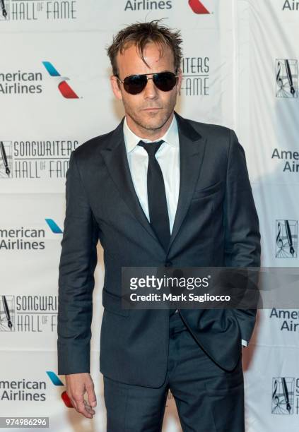 Stephen Dorff attends the 2018 Songwriter's Hall Of Fame Induction and Awards Gala at New York Marriott Marquis Hotel on June 14, 2018 in New York...