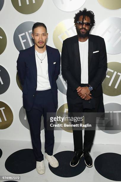 Co-founders of Public School, Dao-Yi Chow and Maxwell Osborne attend FIT's 2018 Annual Awards Gala at Cipriani 42nd Street on June 14, 2018 in New...
