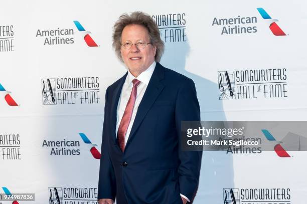 Songwriters Hall of Fame Inductee Steve Dorff attends the 2018 Songwriter's Hall Of Fame Induction and Awards Gala at New York Marriott Marquis Hotel...