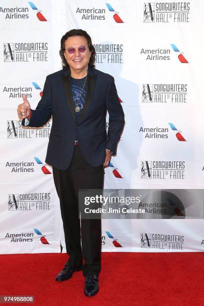 Rudy Perez attends the 2018 Songwriters Hall of Fame Induction and Awards Gala at the New York Marriott Marquis Hotel on June 14, 2018 in New York,...