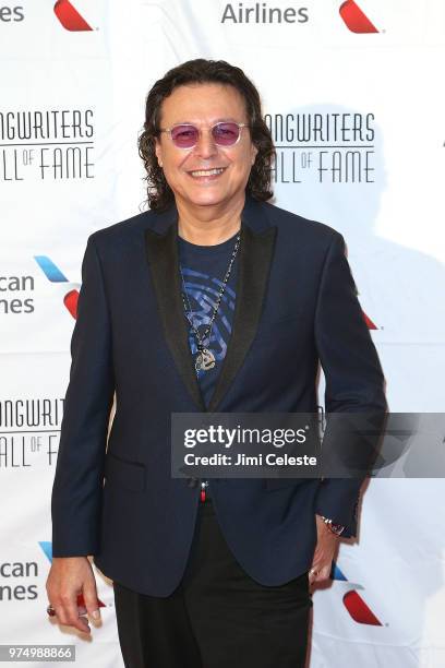 Rudy Perez attends the 2018 Songwriters Hall of Fame Induction and Awards Gala at the New York Marriott Marquis Hotel on June 14, 2018 in New York,...