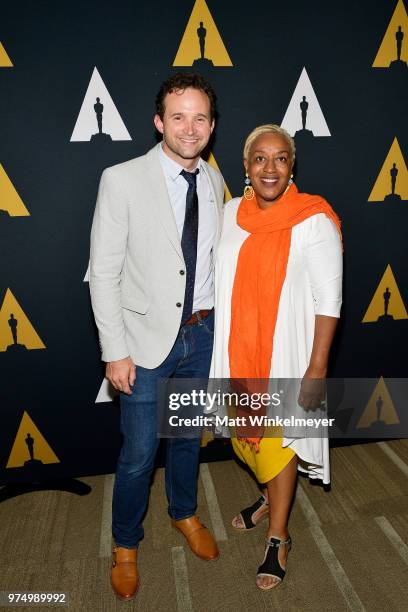 Dan Lemmon and CCH Pounder attends The Academy's Science and Technology Council presents Acting and Performance Capture: A Revolution in Technology...