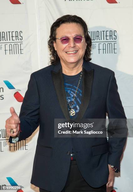 Rudy Perez attends the 2018 Songwriter's Hall Of Fame Induction and Awards Gala at New York Marriott Marquis Hotel on June 14, 2018 in New York City.