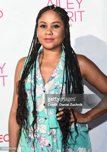 Angela Yee attends the 2018 Ailey Spirit Gala Benefit at David H. Koch Theater at Lincoln Center on June 14, 2018 in New York City.